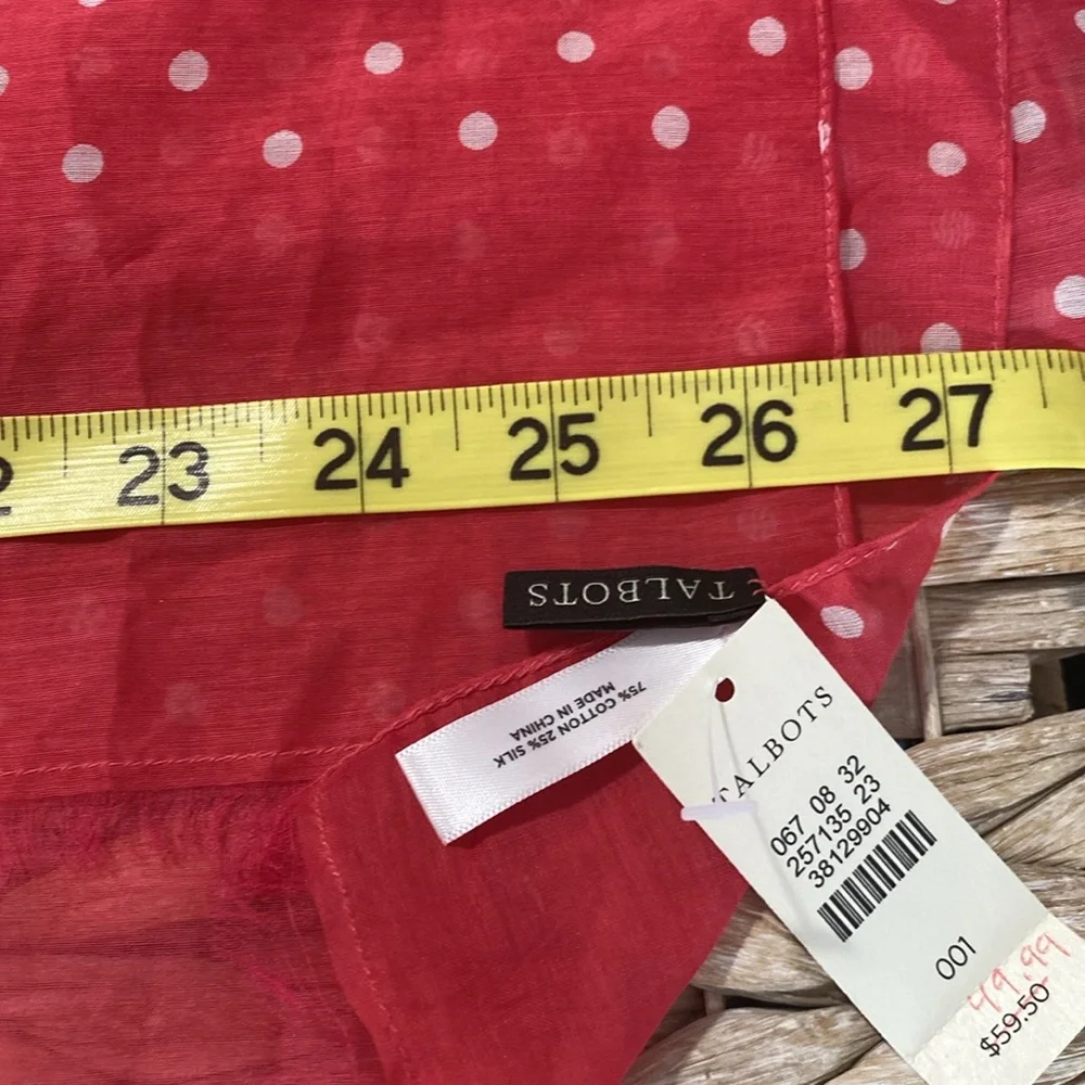 Talbots NWT Scarf Sz OS